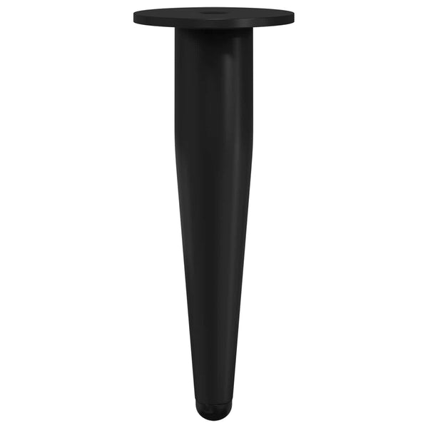 Möbelbeine Eisen Schwarz 2er Set