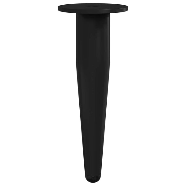 Möbelbeine Eisen Schwarz 2er Set