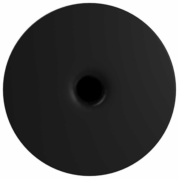 Möbelbeine Schwarz Eisen Ø40x98mm, 12er Set