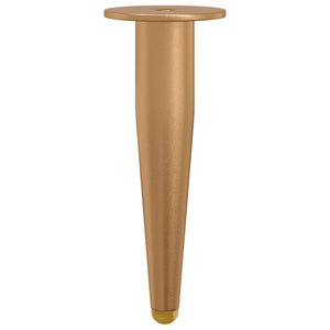Goldene Möbelfüße aus Eisen, 2er Set
