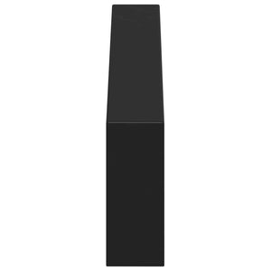 vidaXL Pieds de meubles 12 pcs Noir 341 x 40,5 x 100 mm Fer