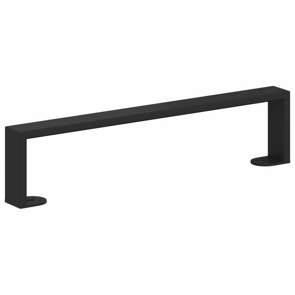 Möbelbeine Schwarz 2er Set Eisen 100mm