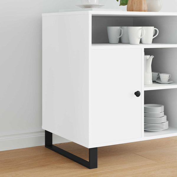Möbelbeine Schwarz Eisen 2er Set