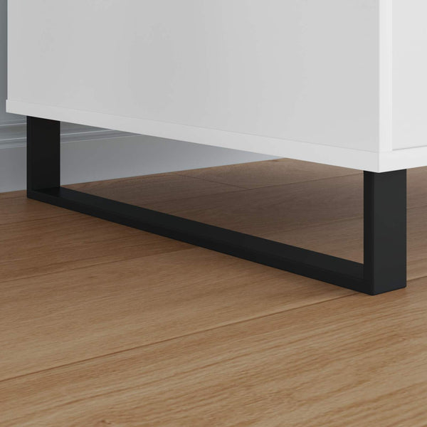 Möbelbeine Schwarz Eisen 2er-Set