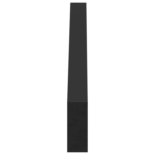 Möbelbeine Eisen Schwarz 2er-Set