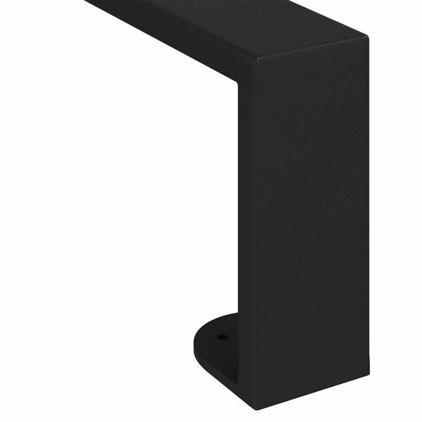 Möbelbeine Eisen Schwarz 12er-Set