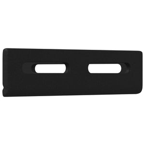 Eckhalterungen Schwarz, 2er Set