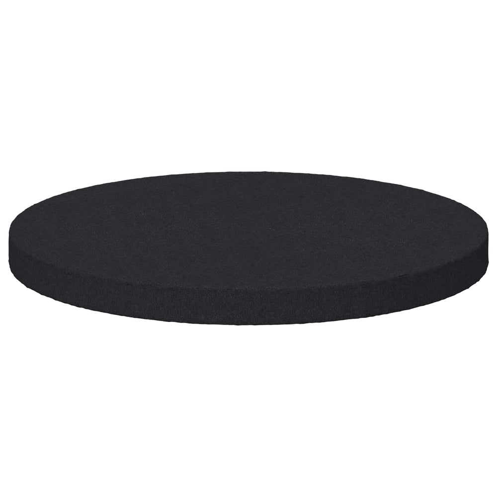 vidaXL Furniture Glides 2 pcs Black Ø 30 x 2 mm EVA