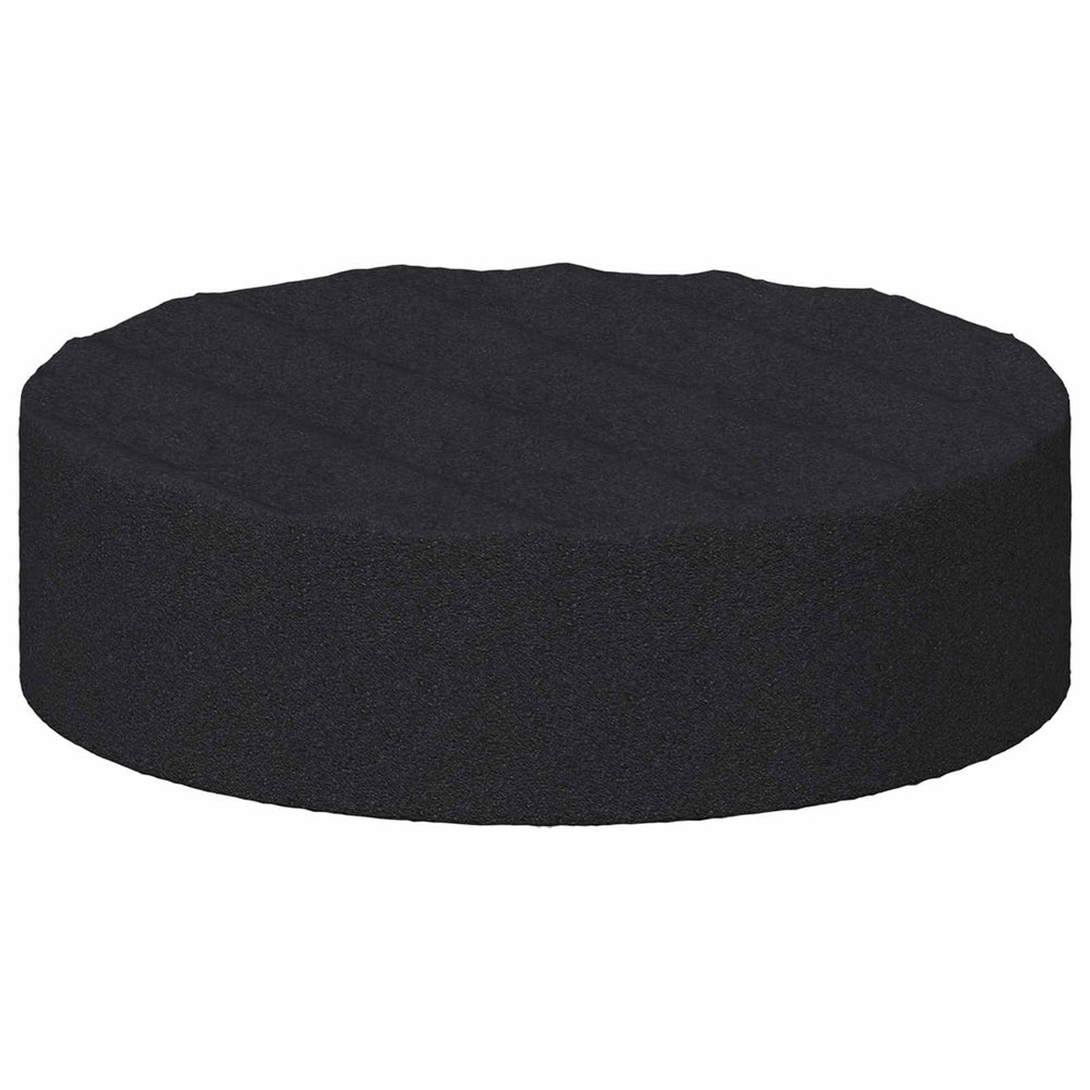 vidaXL Furniture Glides 2 pcs Black Ø 14 x 4 mm EVA