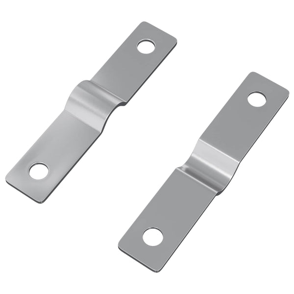 Einschlagplatte Silber 2er Set 50x10x1,2mm