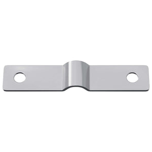 Einschlagplatte Silber 50x10x1,2mm, 12 Stk.