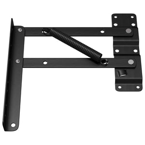 Bettliftmechanismus 2er-Set Schwarz