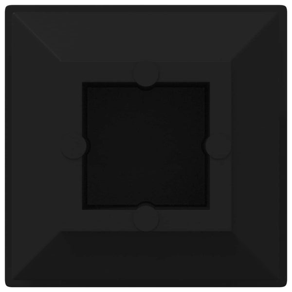 vidaXL Embouts 10909 pcs Noir 15 x 15 x 15 mm PP