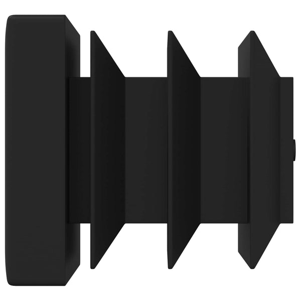 vidaXL Embouts 10909 pcs Noir 15 x 15 x 15 mm PP