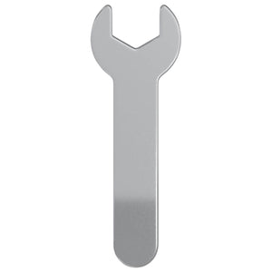 Schlüssel 2er Set Silber 13mm