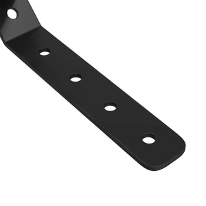 Schwarze Eisenhaken M5 x 110 mm, 2er-Set