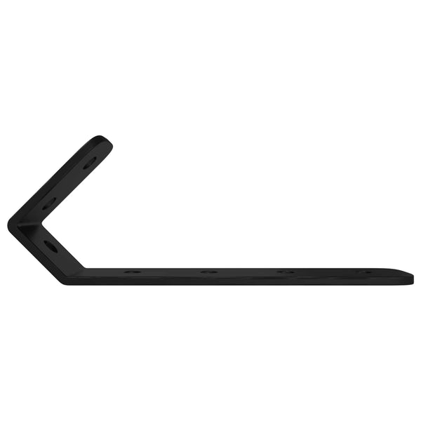Schwarze Eisenhaken M5 x 110 mm, 2er-Set
