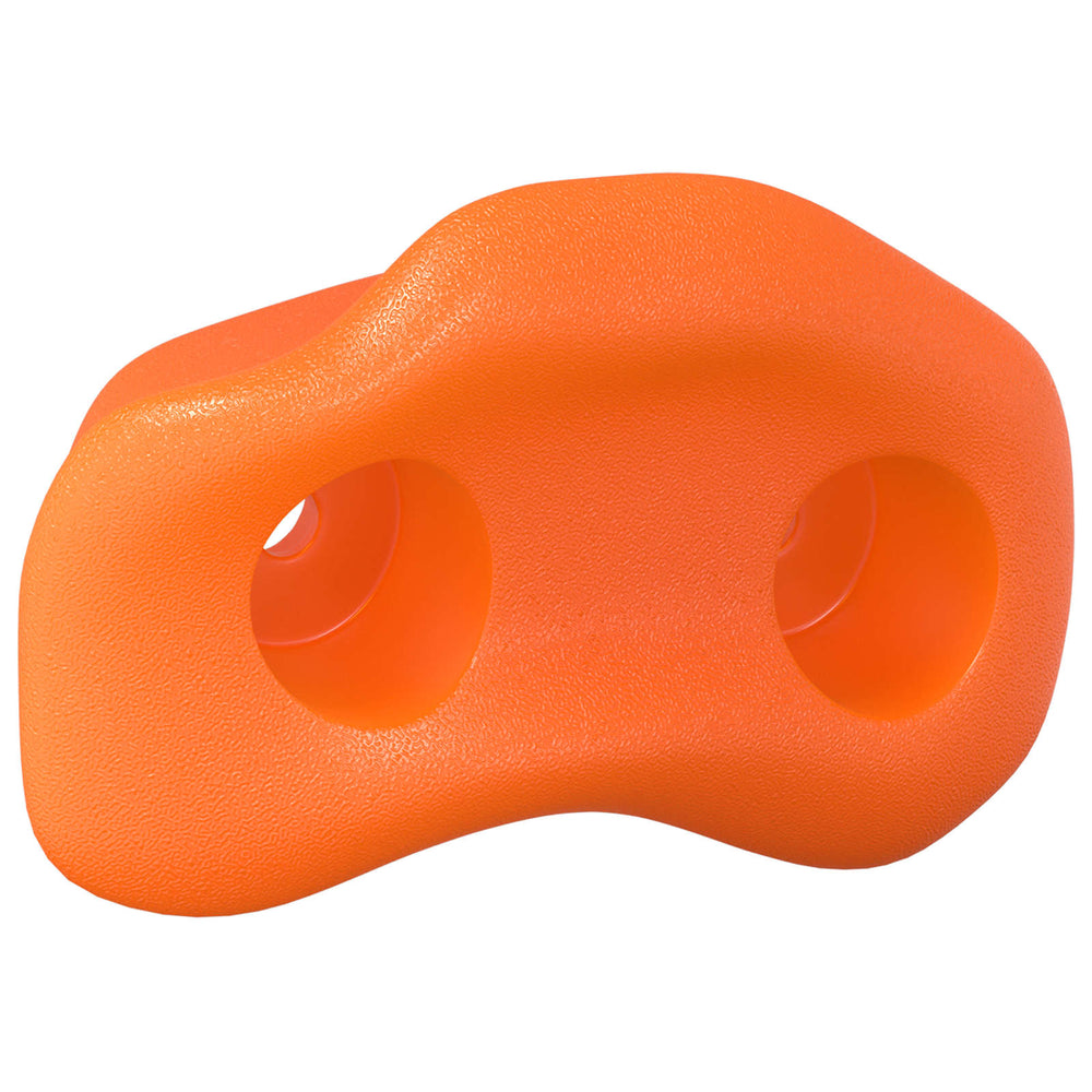 vidaXL Prise d'escalade 2 pcs Orange 100 x 67 x 43 mm PP
