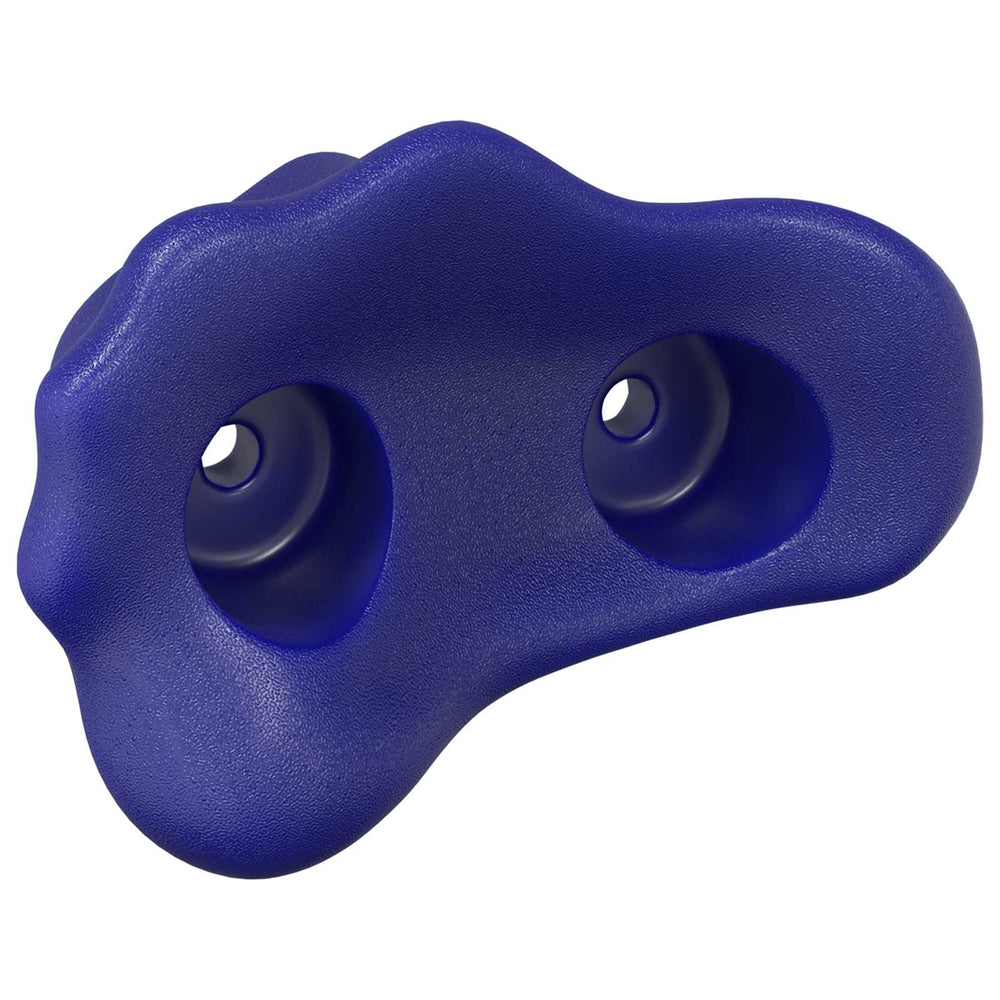 vidaXL Poignée d'escalade 2 pcs Bleu 100 x 67 x 43 mm PP