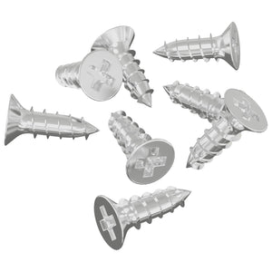 Spiegelhalterung Nickel, 2er-Set