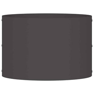 Schwarzer Pflanzenring 30x30x20cm Stahl