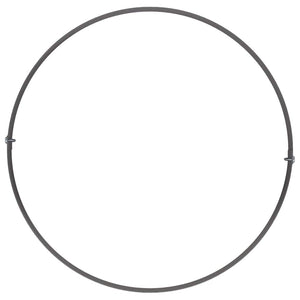 Schwarzer Pflanzenring 30x30x20cm Stahl