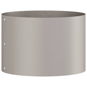 vidaXL Anneau de jardin surélevé marron 30 x 30 x 20 cm en acier résistant aux intempéries