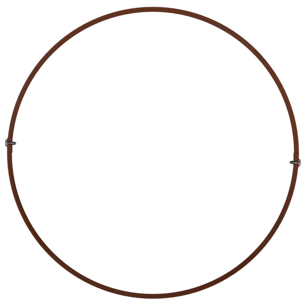 vidaXL Anneau de jardin surélevé marron 30 x 30 x 20 cm en acier résistant aux intempéries