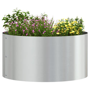 Pflanzenring Silber, 5er Set