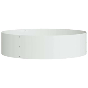 Pflanzenring 5er Set, Stahl, 80x80x20cm, Weiß
