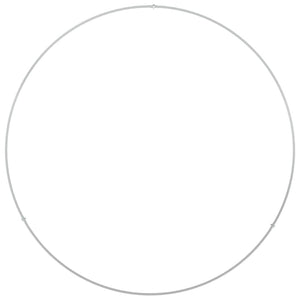 Pflanzenring 5er Set, Stahl, 80x80x20cm, Weiß
