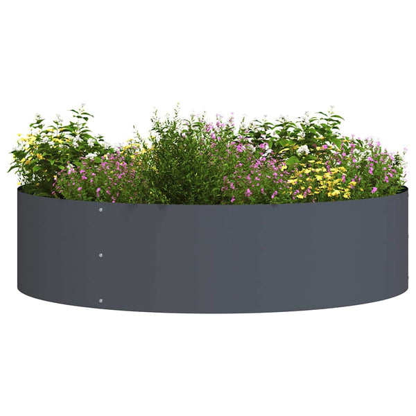 Pflanzenring 5er Set Anthrazit 80x80x20cm