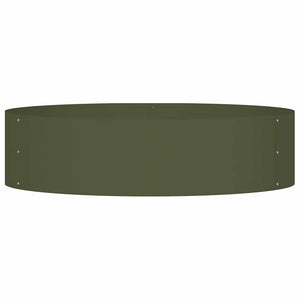 Pflanzenring Olive Grün 80x80x20cm Stahl
