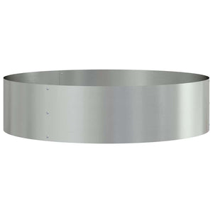 Pflanzenring Silber Verzinkt 80x80x20cm, 5er-Set