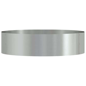 Pflanzenring Silber Verzinkt 80x80x20cm, 5er-Set