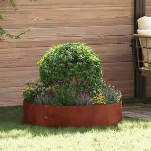 Pflanzenring Braun 80x80x20cm