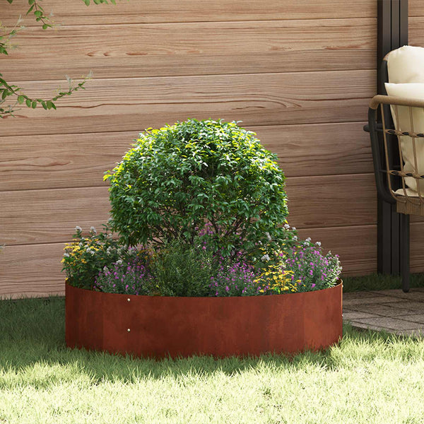 Pflanzenring Braun 80x80x20cm