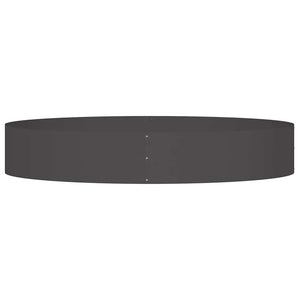Schwarzer Pflanzenring, 5er-Set, 120x120x20 cm
