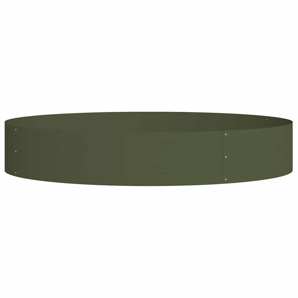 Pflanzenring Olive Grün 120x120x20 cm