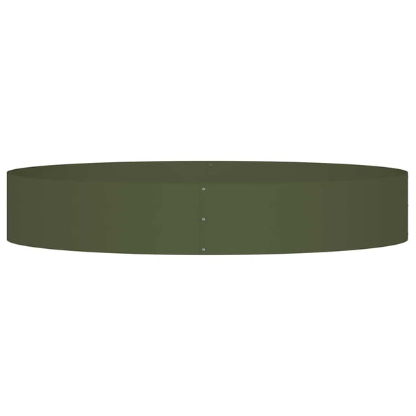 Pflanzenring Olive Grün 120x120x20 cm