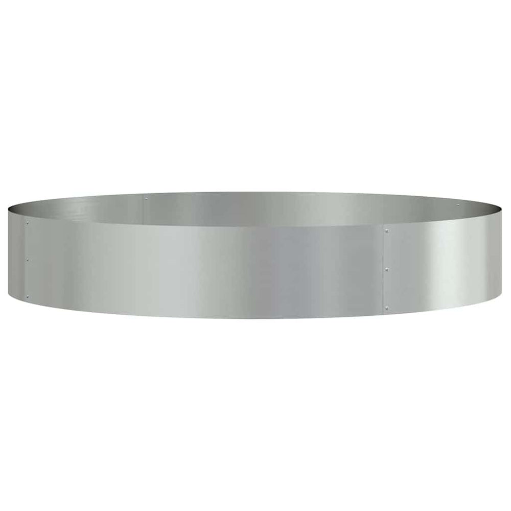 Pflanzenring Silber 120x120x20cm Verzinkt