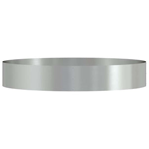 Pflanzenring Silber 120x120x20cm Verzinkt