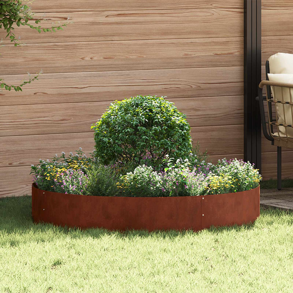 Pflanzenring 5er Set Braun 120x20cm