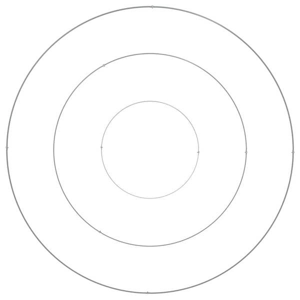 vidaXL Jardinière de jardin argentée 120 x 120 x 20 cm Acier galvanisé