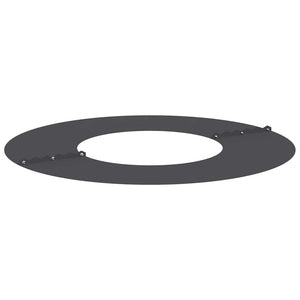Baumringe, flach, 5 Stk., Ø30/60 cm, Stahl, Schwarz
