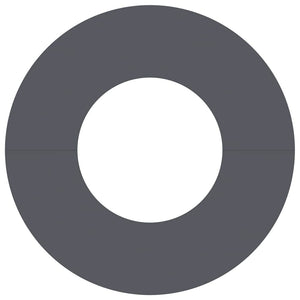 Baumring Anthrazit Stahl Ø30/60cm