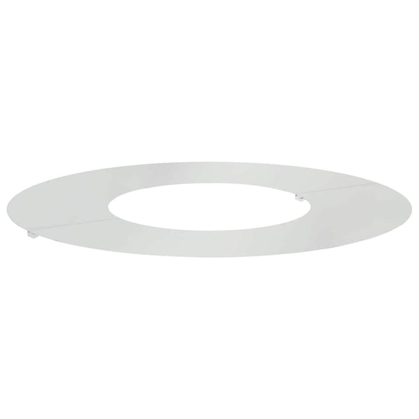 vidaXL convient aux anneaux d'arbres plats Argent Ø30 / 60 cm Acier galvanisé