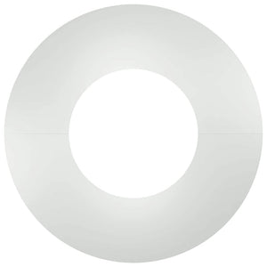 vidaXL convient aux anneaux d'arbres plats Argent Ø30 / 60 cm Acier galvanisé