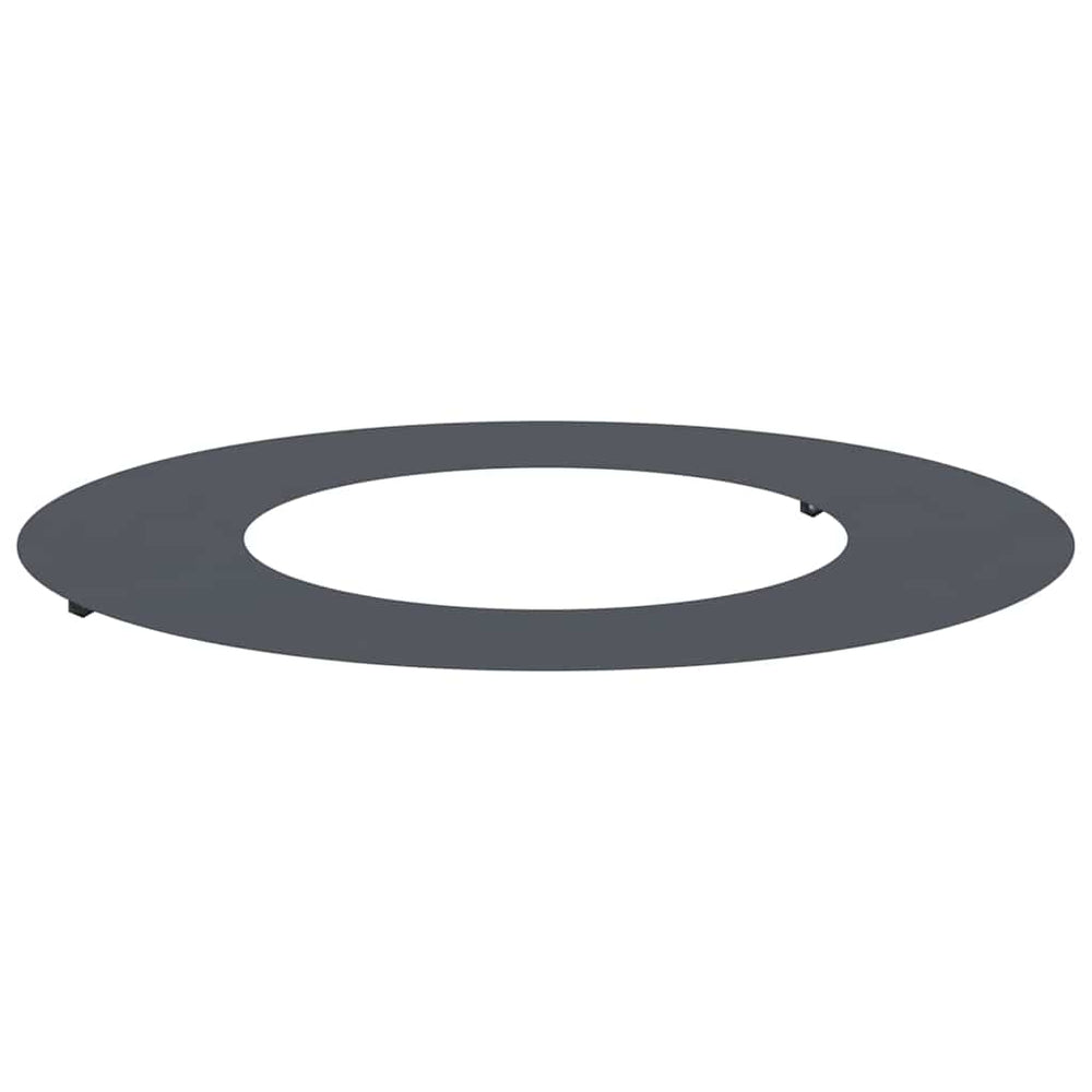 Baumring Flach Anthrazit Stahl Ø40/70cm