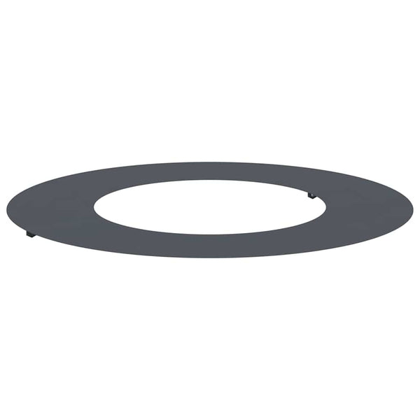 Baumring Flach Anthrazit Stahl Ø40/70cm